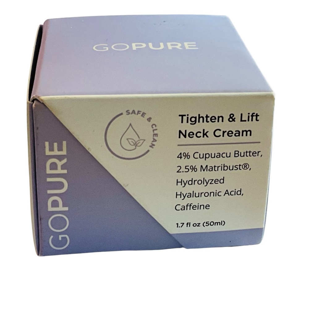 NIB GOPURE Tighten & Lift Neck Cream